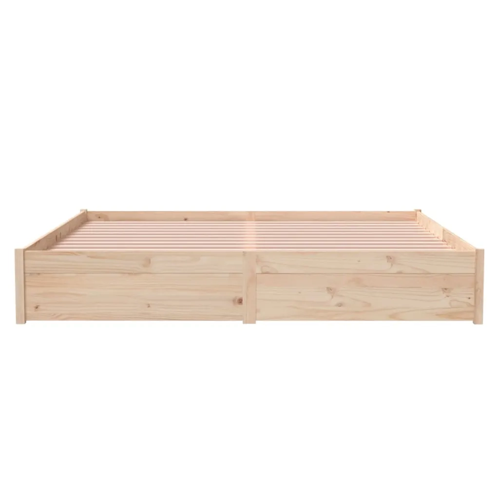 Giroletto-Struttura Letto in Legno Massello 180x200 cm Super King 768422
