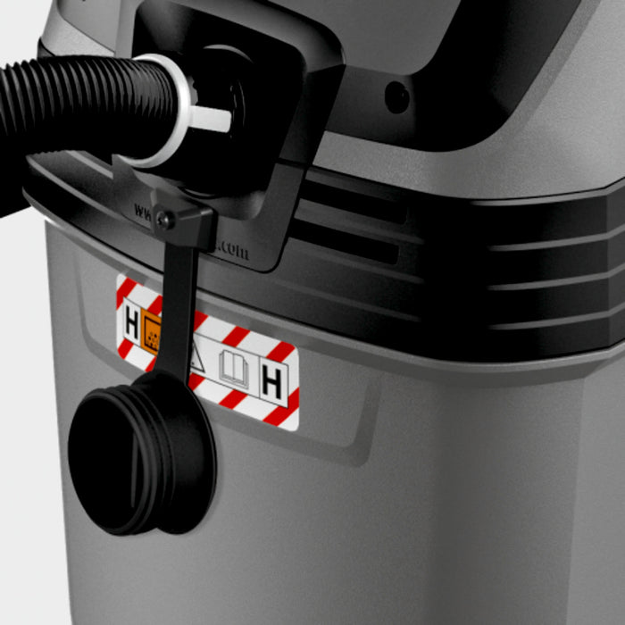 KARCHER Bidone aspiratutto Professionale NT 30/1 Ap Te H - Portata aria: 74 l/s - Aspirazione: 273 / 27.3 mbar / kPa - Capacità del contenitore: 30 l