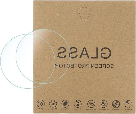 Scherm-beschermfolie in vetro resistente al graffio (5 pezzi) 32mm HD vetro resistentemente hard 9H durezza risoluzione 2,5D schermo smartwatch protezione alta.