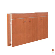 Sottolavello a 3 ante pieghevole 120×45 – Teak top ceramica
