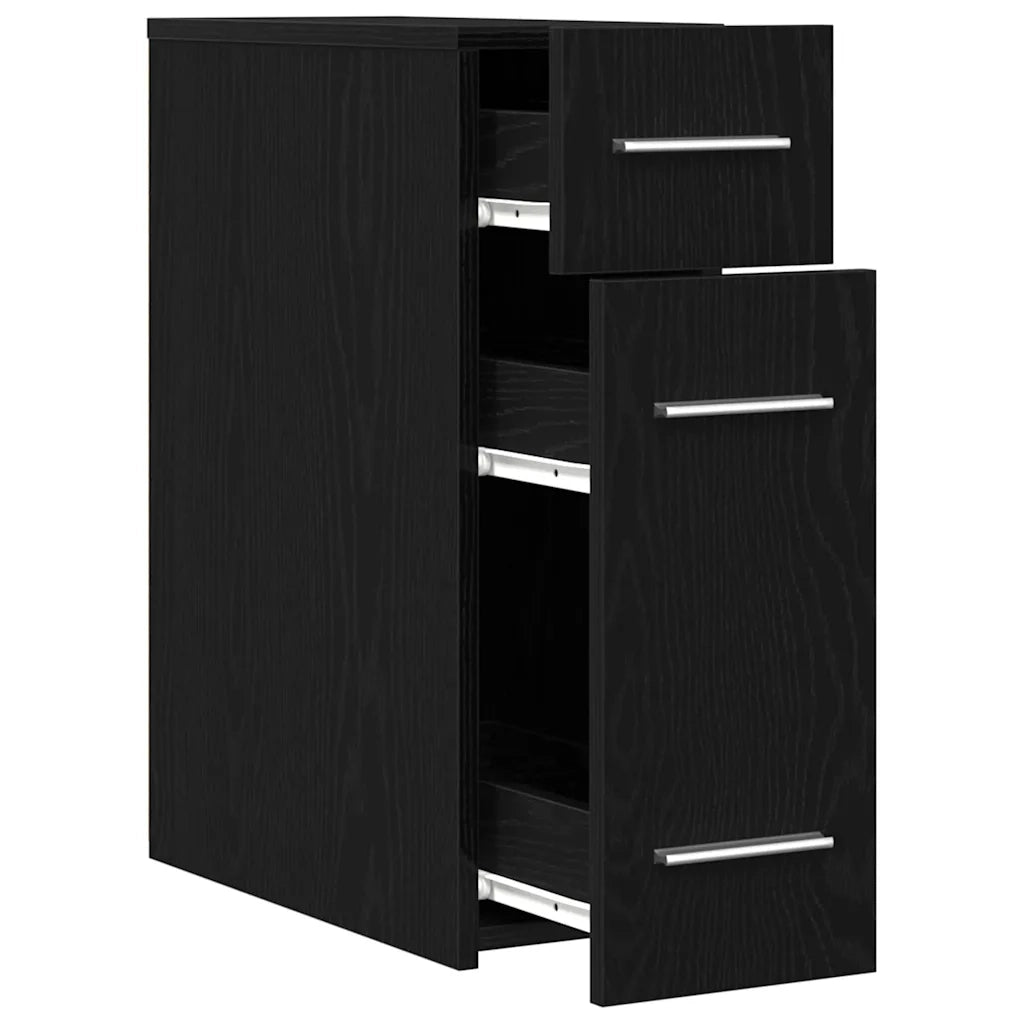 Mobile da Farmacia Rovere Nero 20 x 45,5 x 60 cm 862637