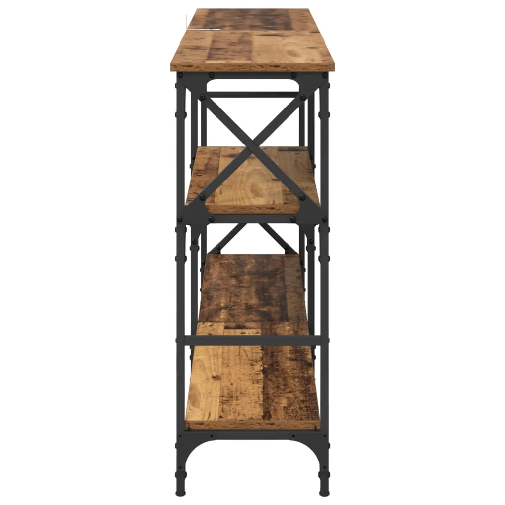 Tavolo consolle Legno vecchio 150 x 29 x 76,5 cm 882796