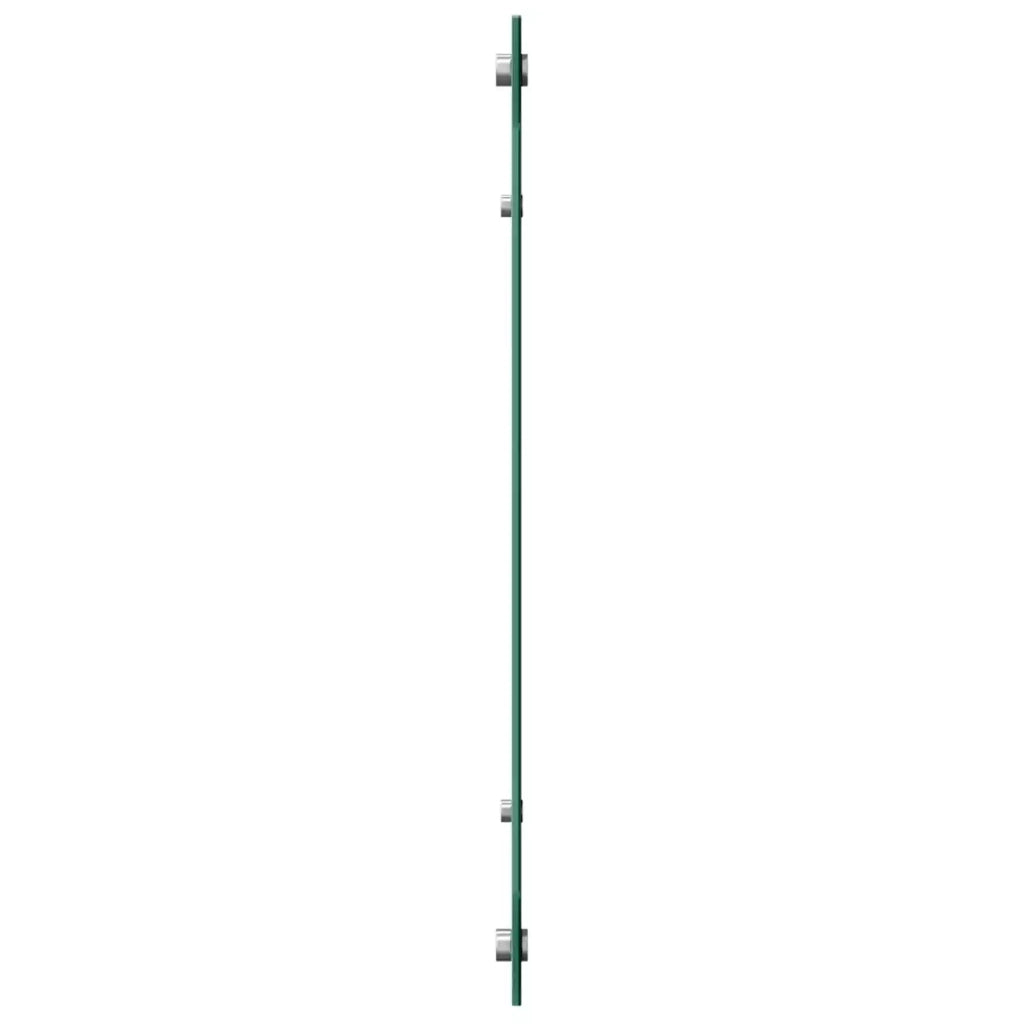 Schienale da cucina Grigio scuro 100 x 60 cm vetro temperato CFW8860078