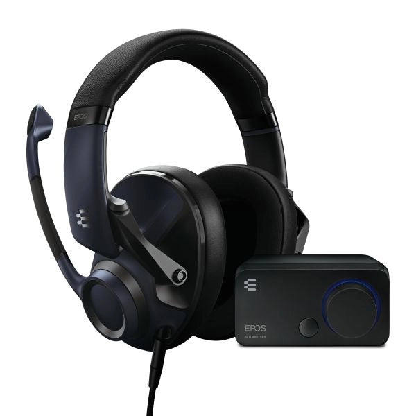 Epos h6pro audio bundle auricolare cablato a padiglione gaming nero, blu marino - 1001165