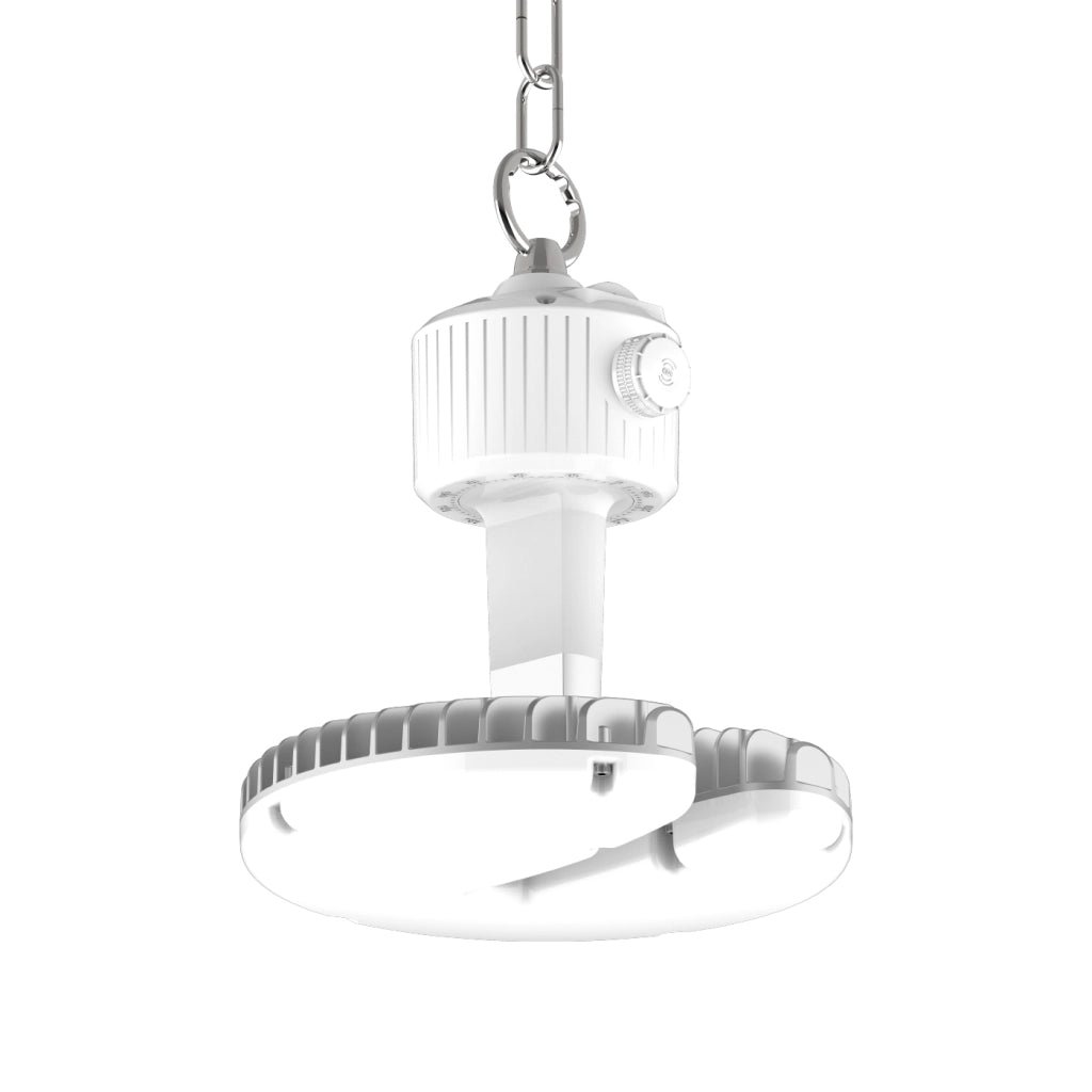 Alcapower Proiettore LED UFO High-Bay 80W Wi-Fi Smart CCT Regolabile 10000lm 120° IP65 - Soluzione illuminotecnica professionale ad alte prestazioni