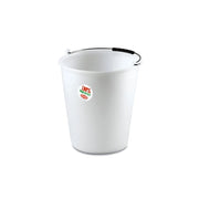 Secchio Senza Becco in Plastica Bianco 18 Litri