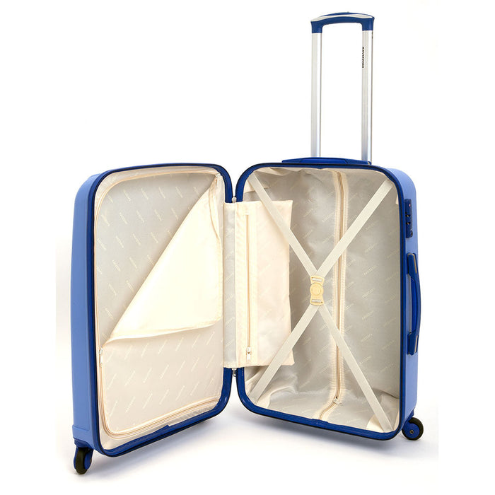 Set 3 Valigie Trolley Rigide in Polipropilene 4 Ruote TSA Ravizzoni Iron Rosso