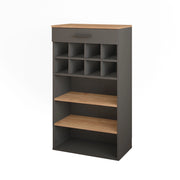 Vicco Portabottiglie Quercia dorata/antracite 60 x 106 cm