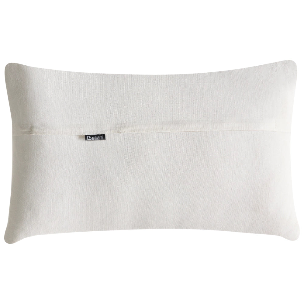 Set di 3 cuscini decorativi in tessuto di cotone verde e bianco con motivo floreale 45/30 x 45/50 cm Cuscino decorativo