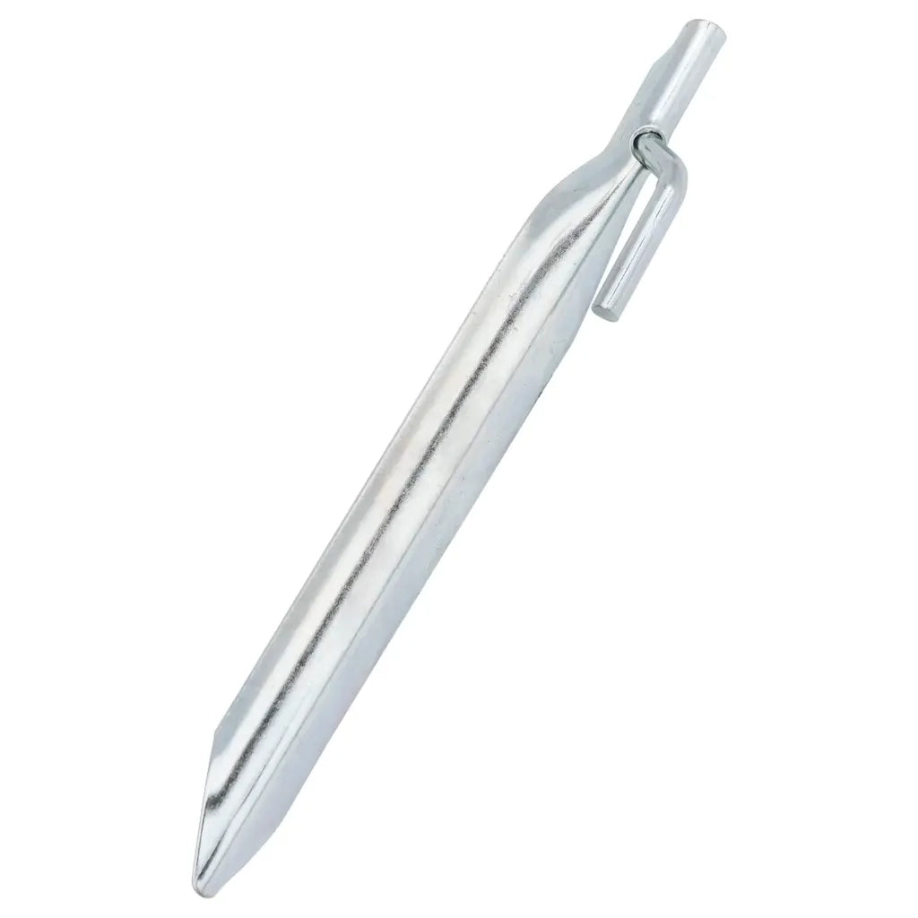 Picchetti Tenda 24 pz a Forma di V 17 cm ?20 mm Acciaio Zincato CFW8717027