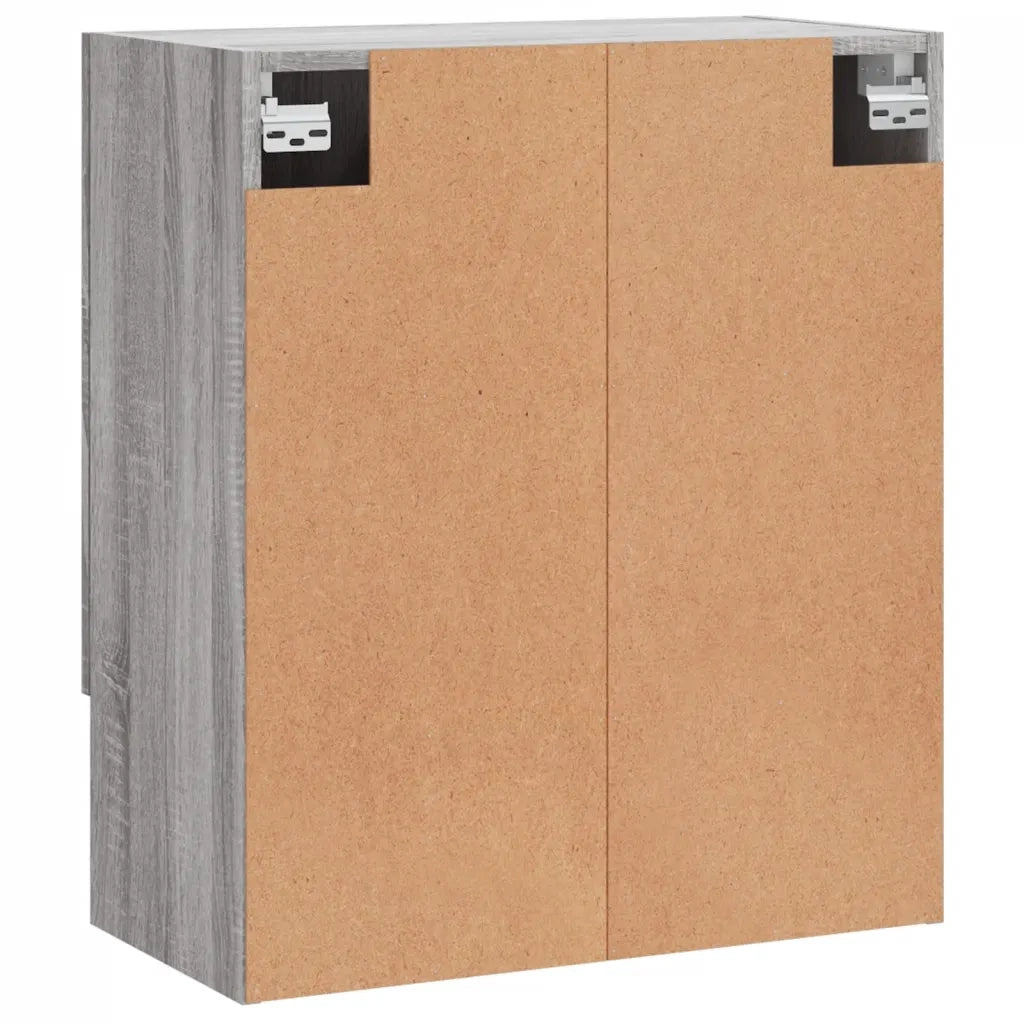 Armadietto a Muro Grigio Sonoma 60x31x70cm in Legno Multistrato 829906