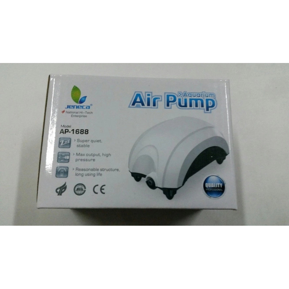 Trade Shop - Pompa Aria Areatore Aeratore Per Da Acquario Pesci 1.6 L/m Esterna 1.5 W Ap1688 -