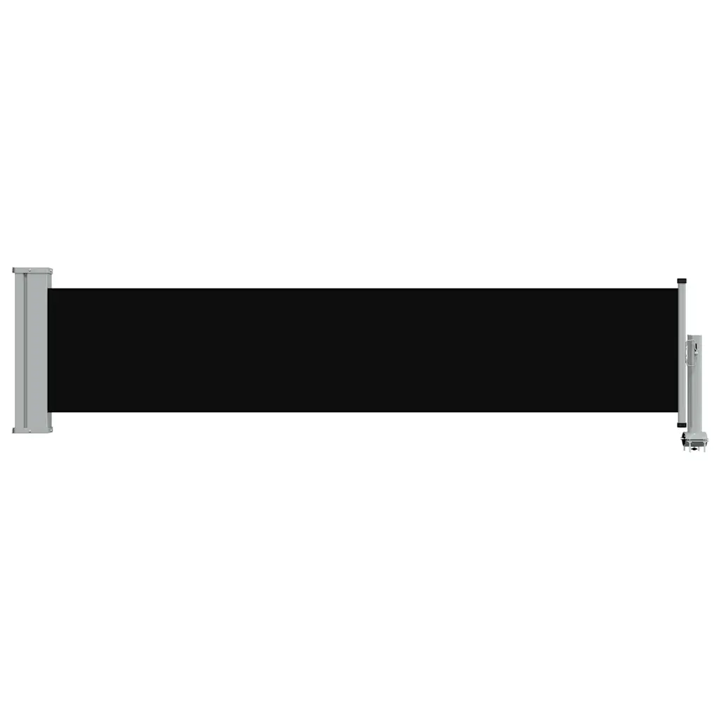 Tenda Laterale Retrattile per Patio 60x300 cm Nero cod mxl 6255