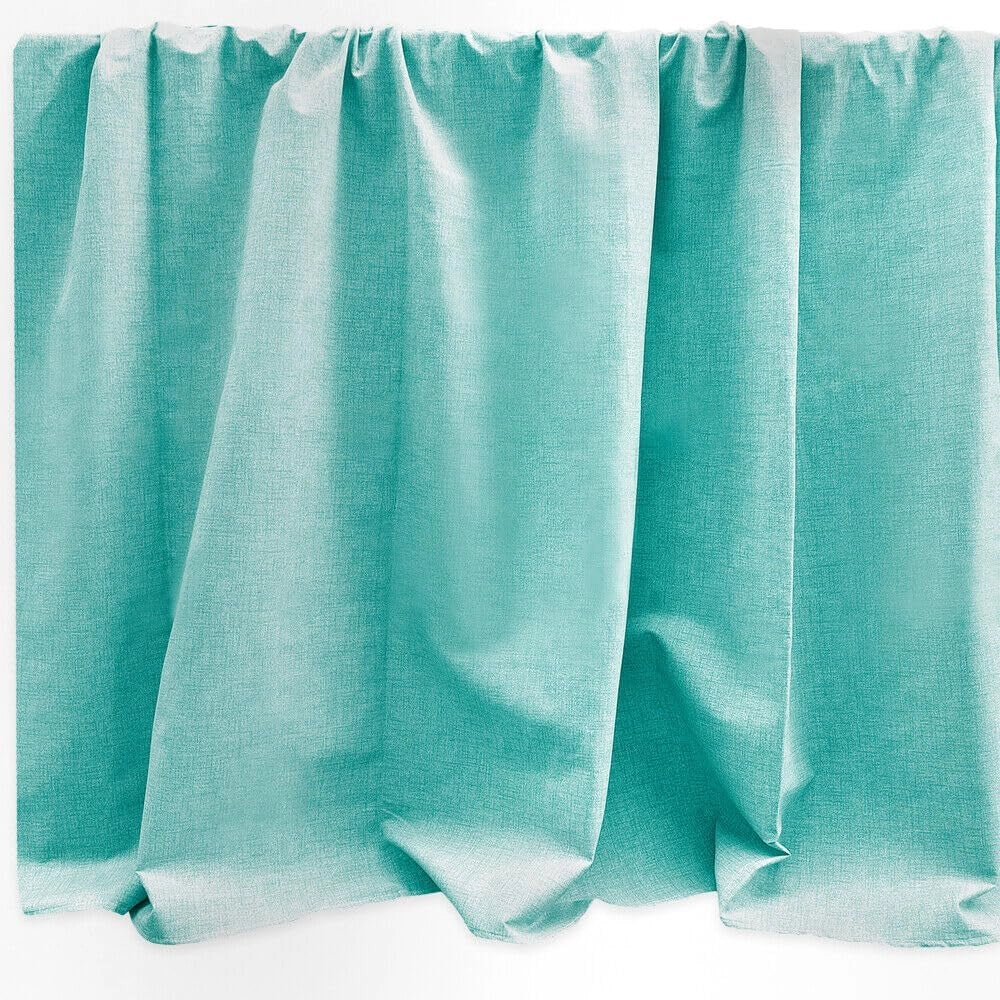 Telo Arredo Cotone 260x280 cm Copridivano Granfoulard Copriletto Tessuto Multiuso Turchese Pastello