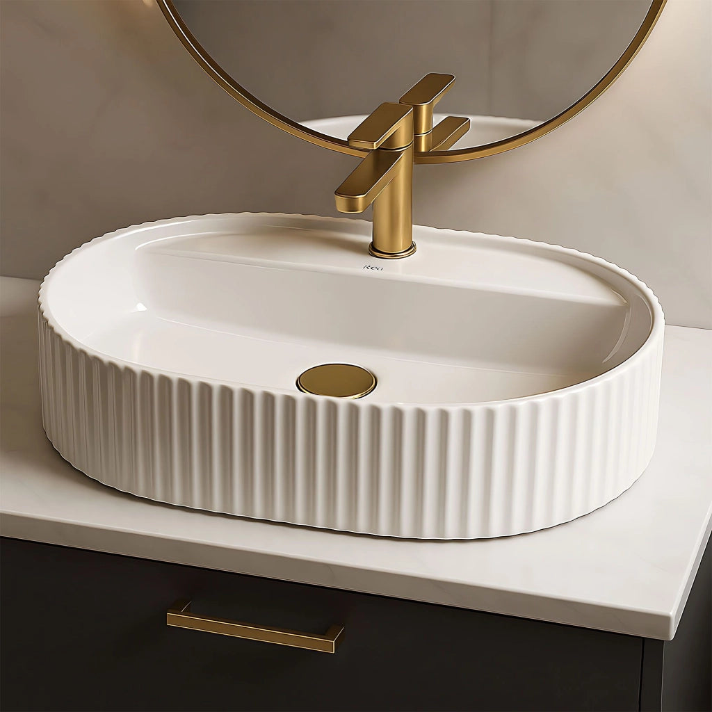 Lavabo Da Appoggio Rea Marcela 60