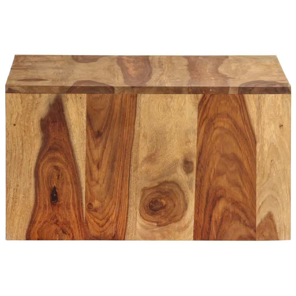 Tavolini Impilabili 2 pz in Legno Massello di Acacia 287331