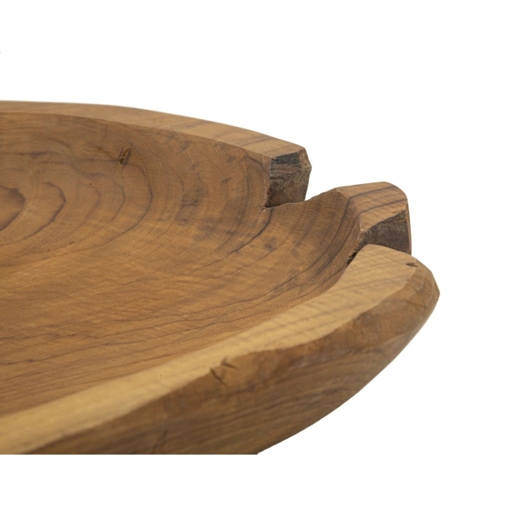 Vassoio Natura 18, Marrone, Legno, 43x38x7 cm