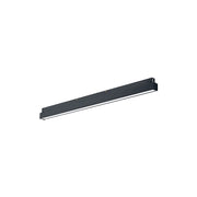 Modulo LED Lineare 24W 4000K 1821lm 48V Dimmerabile per Binario, Alluminio Nero Opaco, Fascio 110° - GEA Luce