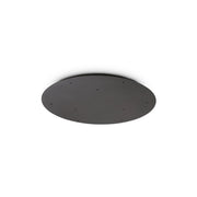 Rosone Ideal Lux Collezione ROSONE 60 cm Finitura Nero Alluminio Metallo