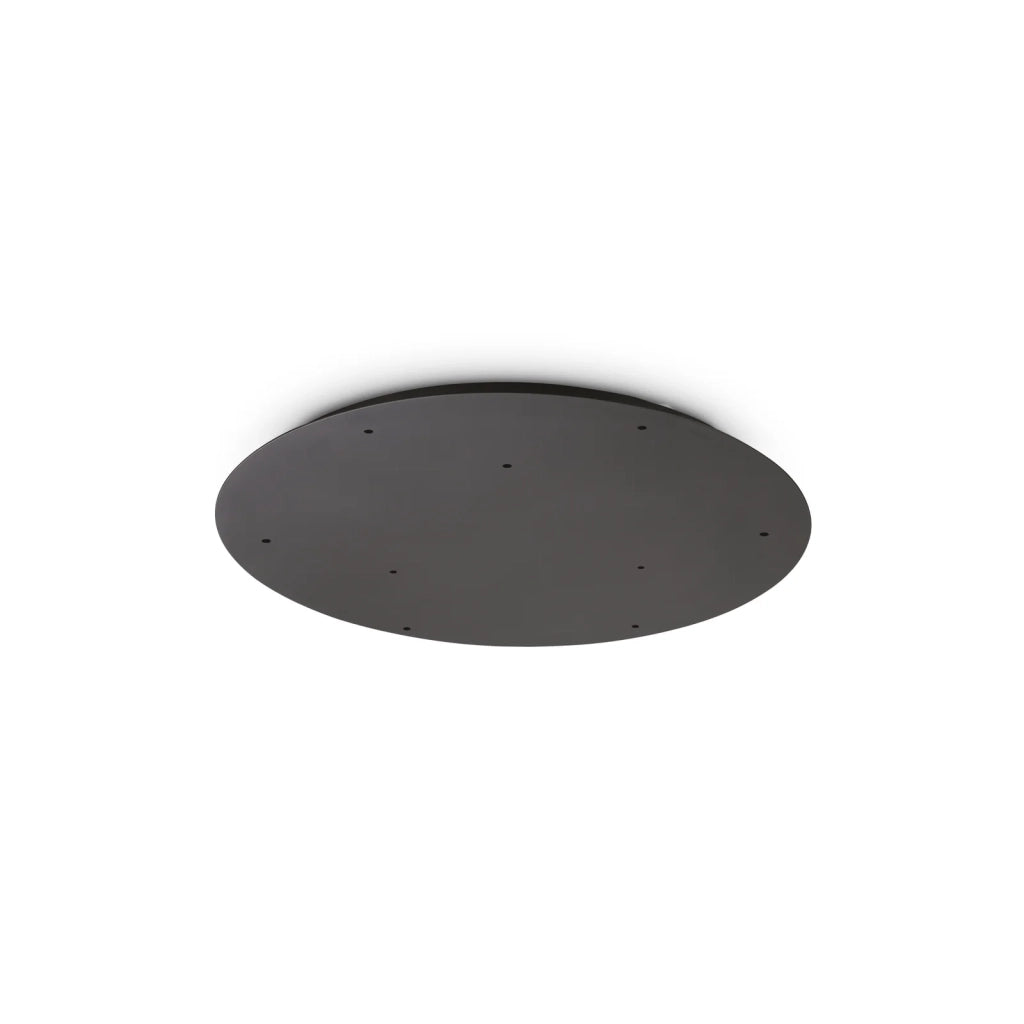 Rosone Ideal Lux Collezione ROSONE 60 cm Finitura Nero Alluminio Metallo