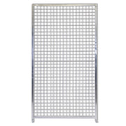 Pannello semplice in rete per box cani maglia 5x5 cm zincatura a caldo 100xh180 cm