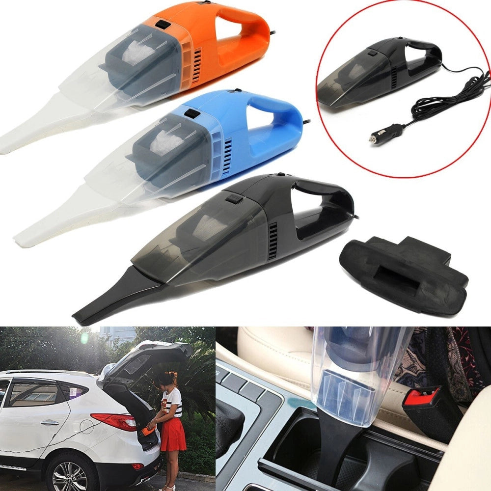 Trade Shop - Aspirapolvere Aspira Polvere Per Auto Palmare A 12v 100w Con Becco Trasparente -