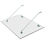 Vordach in Vetro Temperato ¨C Zephmum ¨C 150x90 cm
