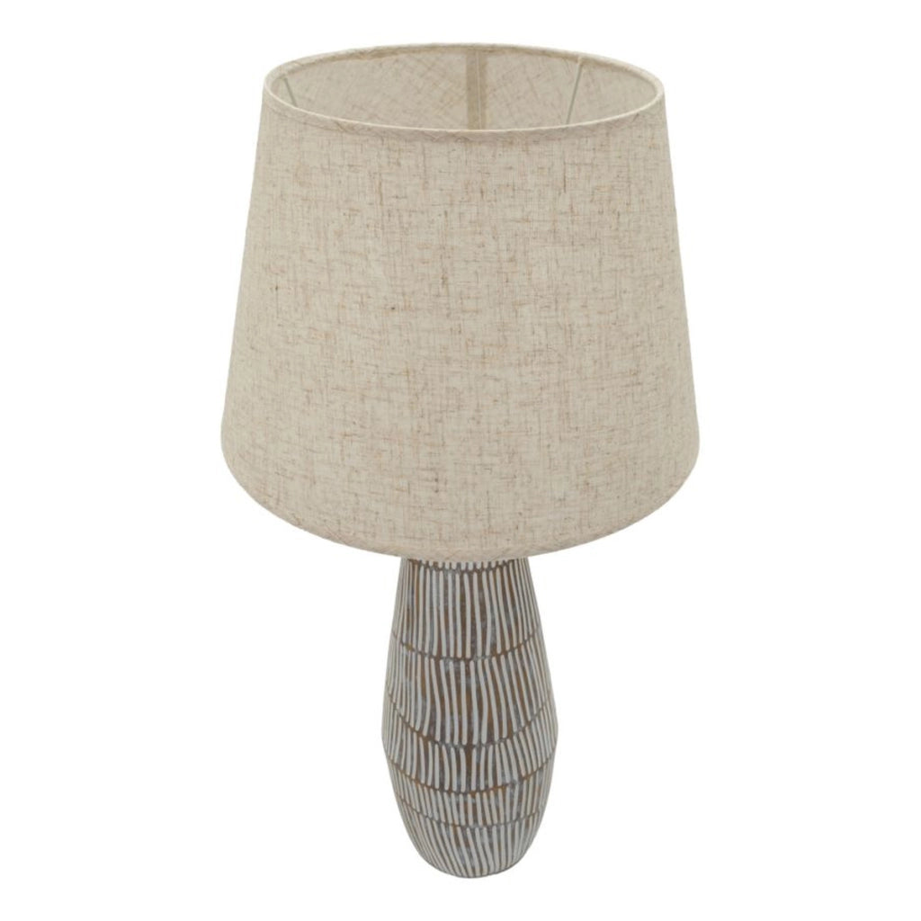 Lampada da Tavolo VKH1131, Multicolore, Poliresina, 35x35x69,5 cm