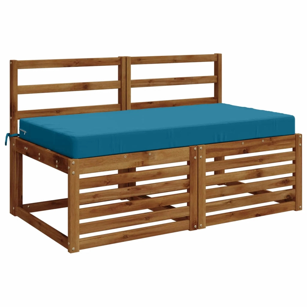 Cuscino per la seduta SOEST 100% Poliestere Azzurro 946839