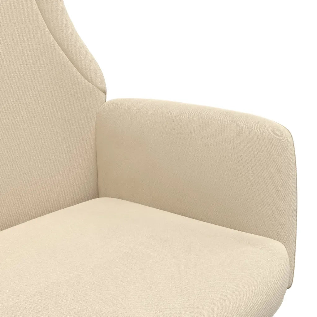 Sedia Relax Crema in Tessuto 341396