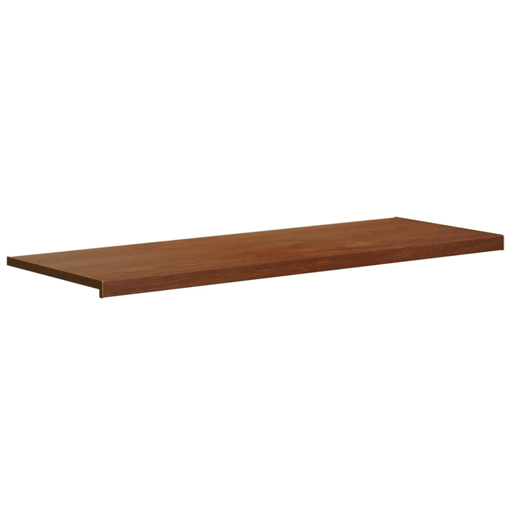 Soglia della Finestra Legno Marrone 120 x 50 x 4,5 cm PVC