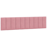 Cuscino Testiera Hanko Rosa 200 cm in Velluto CFW2459048