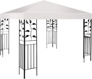 Tetto di Ricambio, per Gazebo Giardino di 3 x 3 M, Doppio/Singolo Strato, in Tessuto Poliestere, per Cortile/Spiaggia/Parco, 3 Colori e 2 Stili
