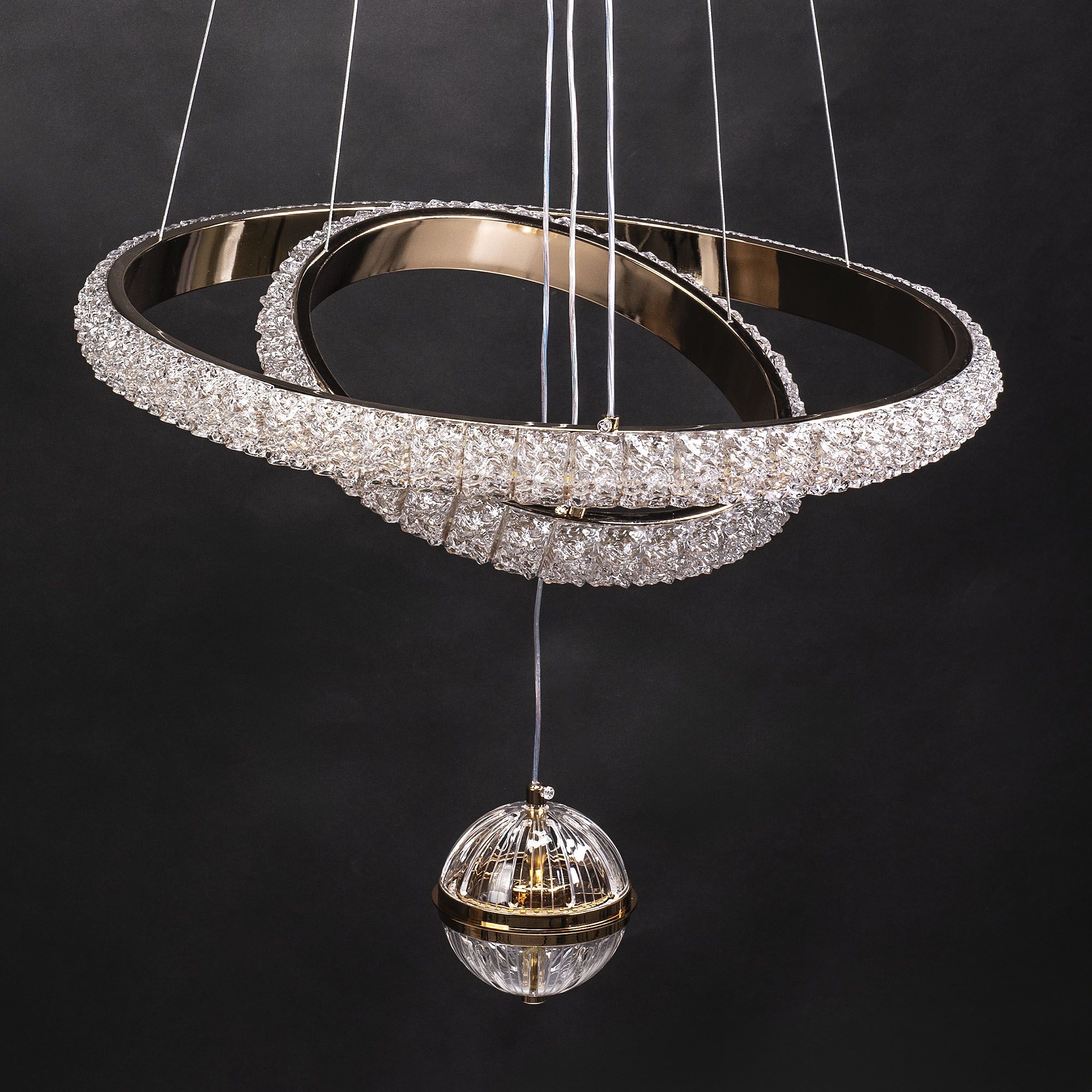 Lampada Da Soffitto G143-cp 50cm Gold