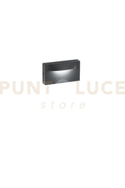 APPLIQUE LED MOBULA ANTRACITE IN ALLUMINIO 8W 1100LM 3000K IP65 420X180X165MM