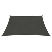 Vela ombreggiante/ombrellone 160 g/m² 4 x 4 m HDPE antracite 02_0008932
