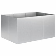 Vaso da giardino Argento 120 x 80 x 60 cm Acciaio zincato 8005930