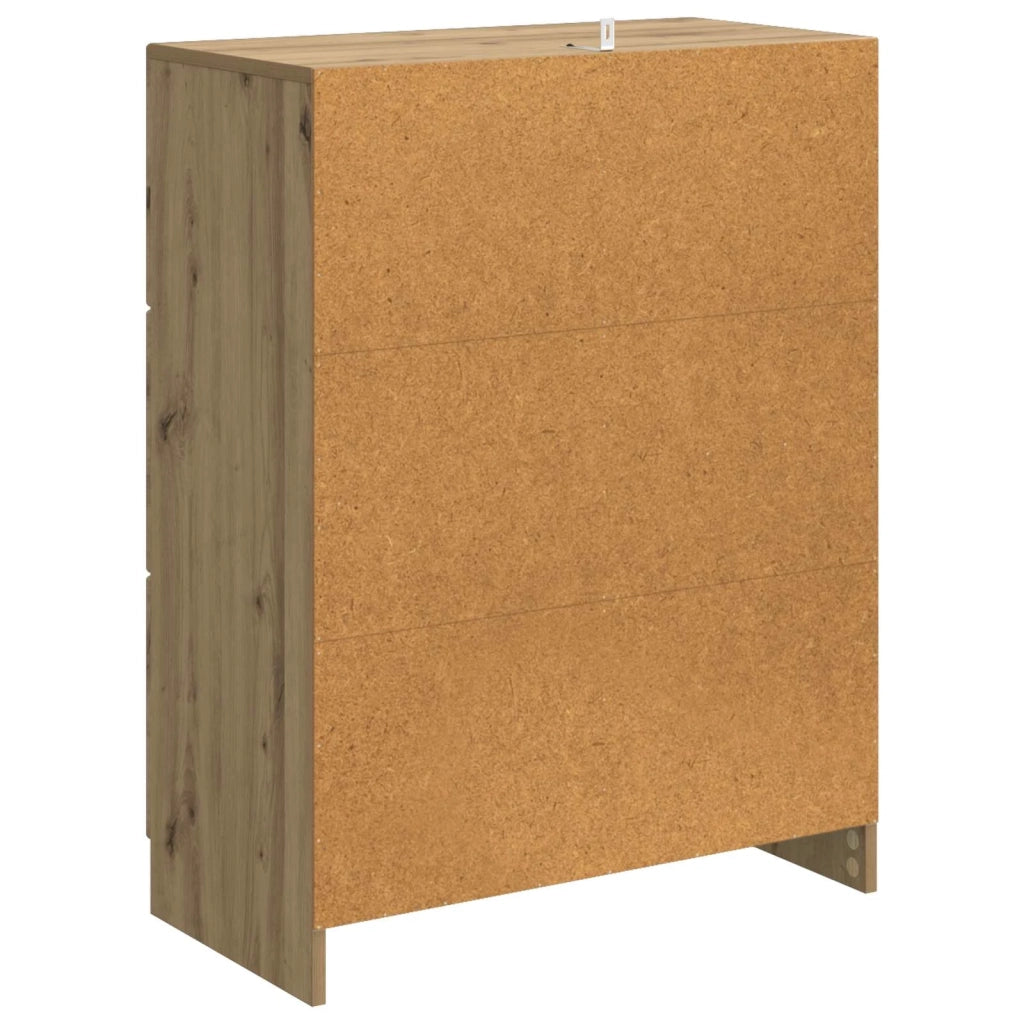 Credenza con cassetto Rovere Artigianale 66 x 34,5 x 87 cm
