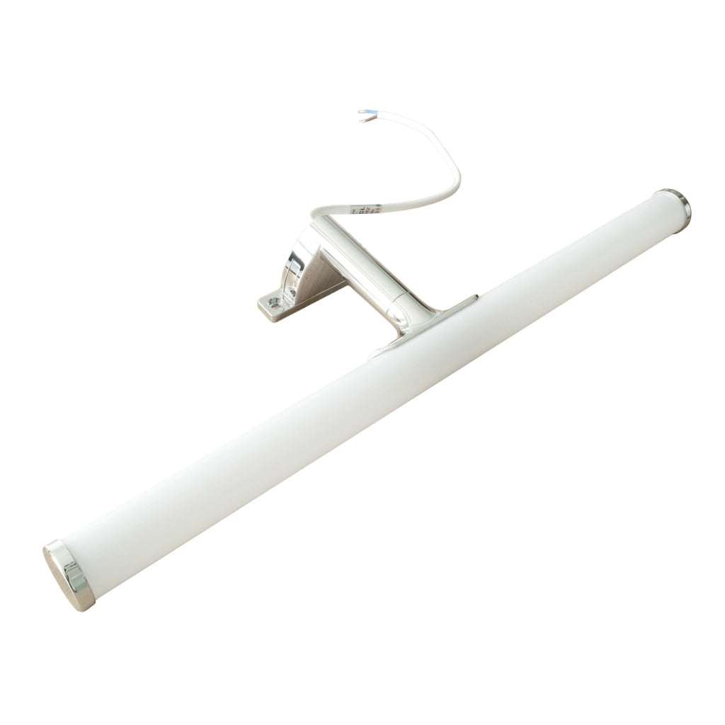 Applique moderna LED 6W luce bagno illuminazione specchio specchiera 4000K IP44 COLORE SILVER