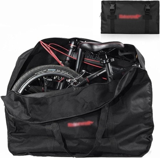 Tas di trasporto per biciclette 20 pollici, copertura per biciclette pieghevole, impermeabile e protettiva per viaggi in bicicletta da mountain bike