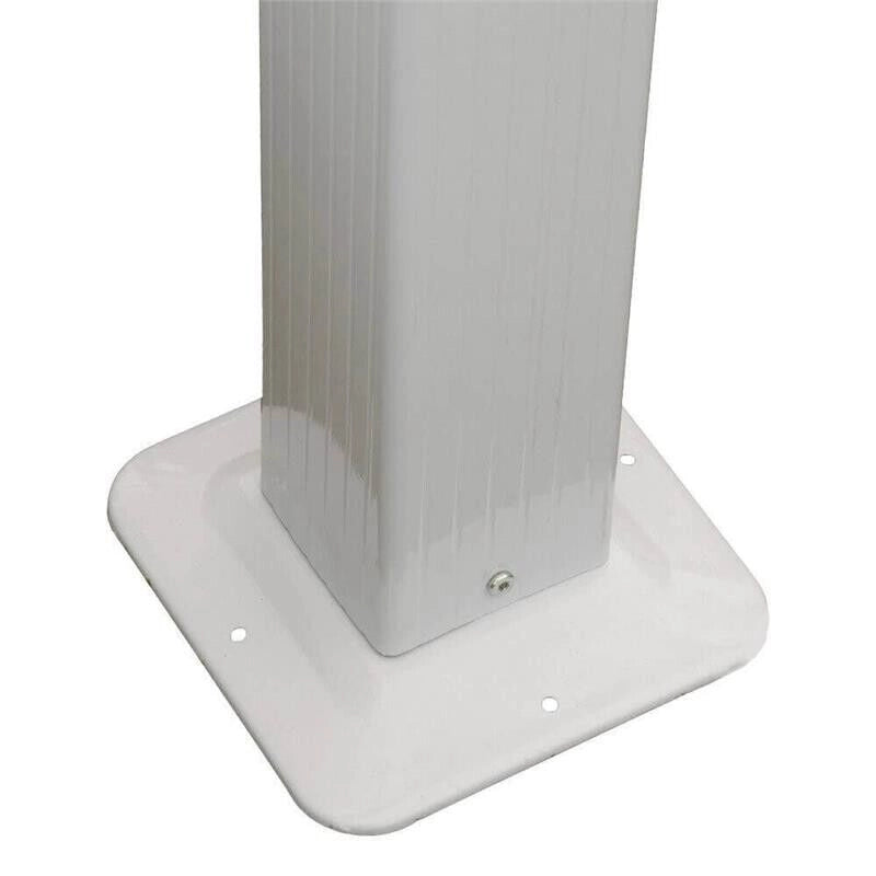 GAZEBO ASTORIA QUADRATO 3 X 3 MT IN COLORE BIANCO