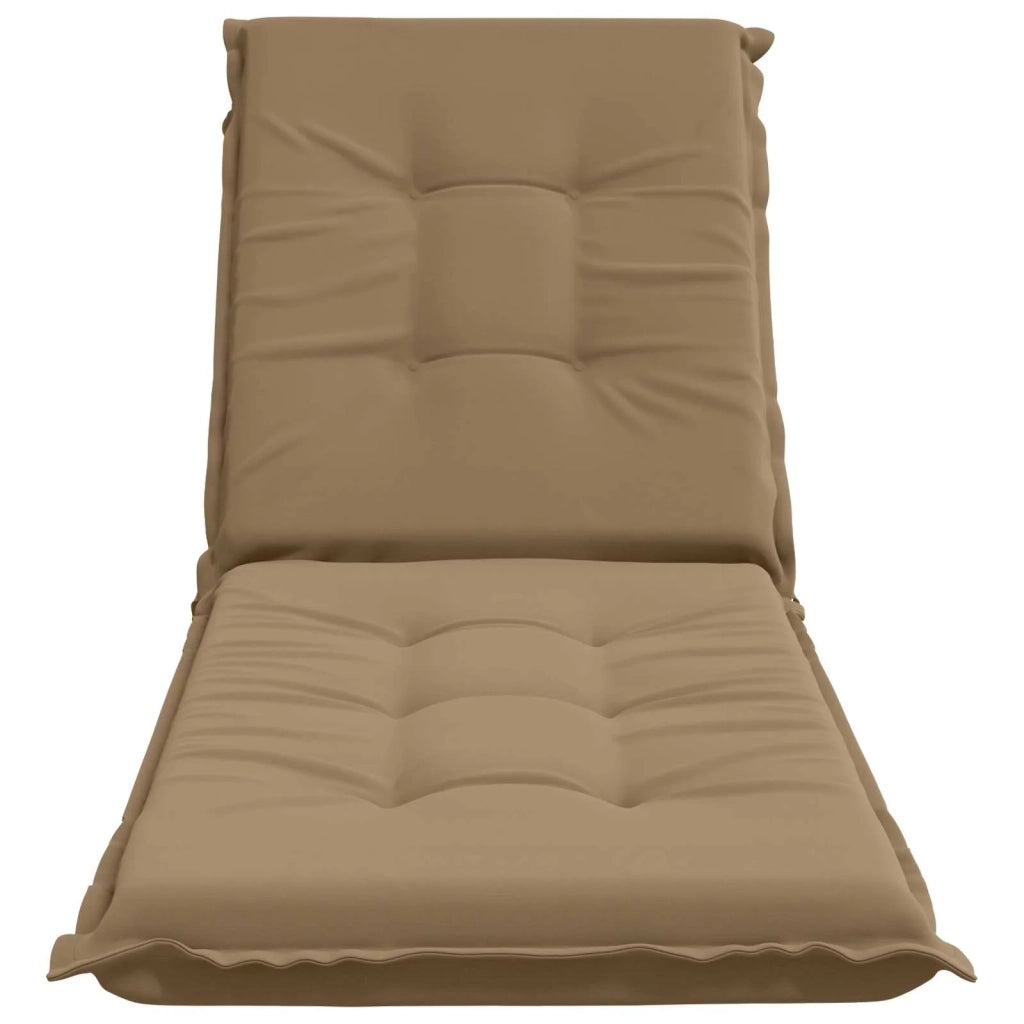 Cuscino per Lettino GEMERT 100% Poliestere Tortora 947366