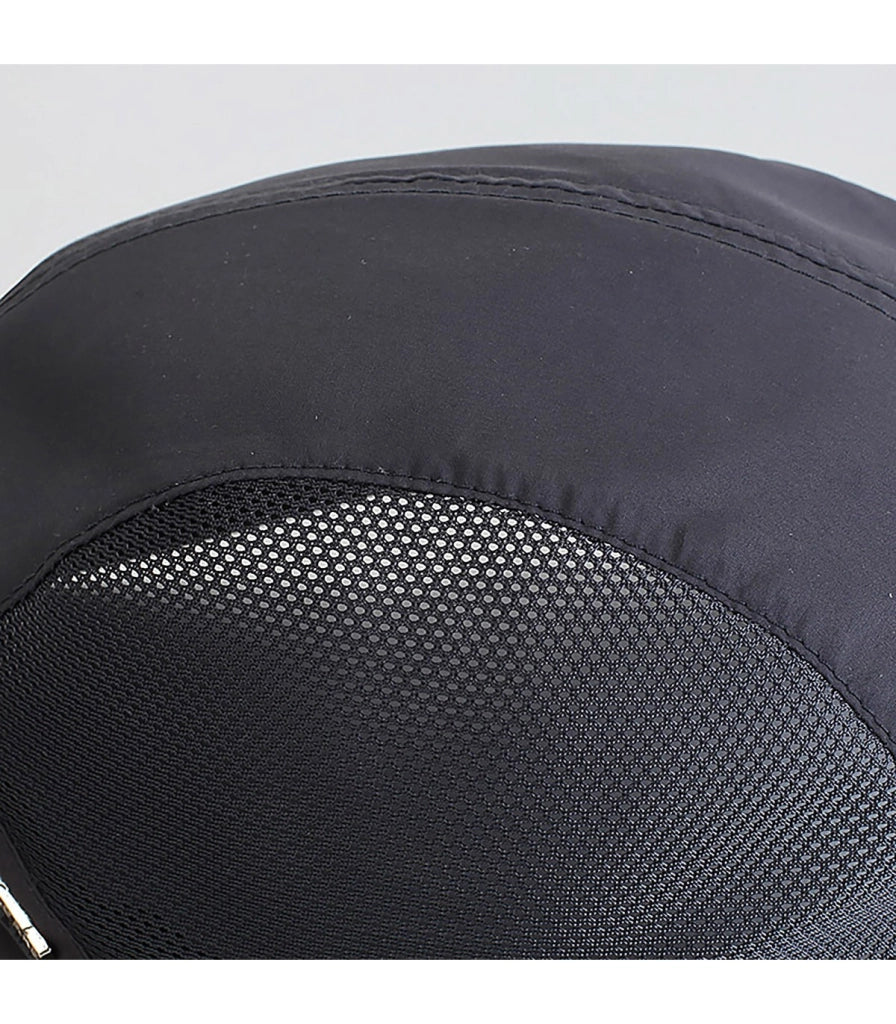 CAPPELLINO - VISIERA LUNGA MODERNA | Asciugatura Rapida Unisex | Visiera 3D con Rete | Ventilato, Ultra Leggero, Regolabile