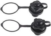 Kit di sostituzione di valvole di ventilazione - 2 pezzi - Vano di ventilazione gonfiabile - Valvole di ventilazione - Sostituzione - Plastica - Diametro 22 mm - Facile da installare - Valvola di gonfiaggio