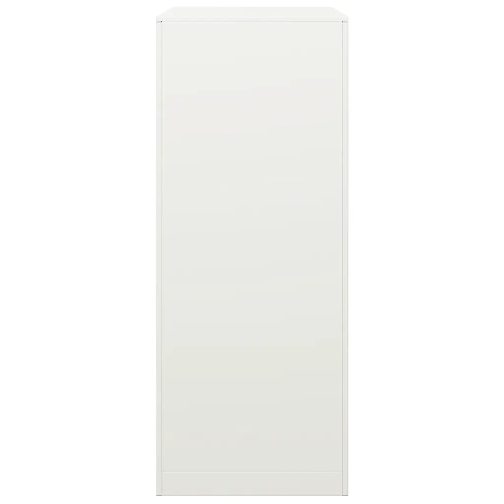 Rastrelliera per Legna da Ardere Bianca 60x40x100 cm in Acciaio CFW9443643