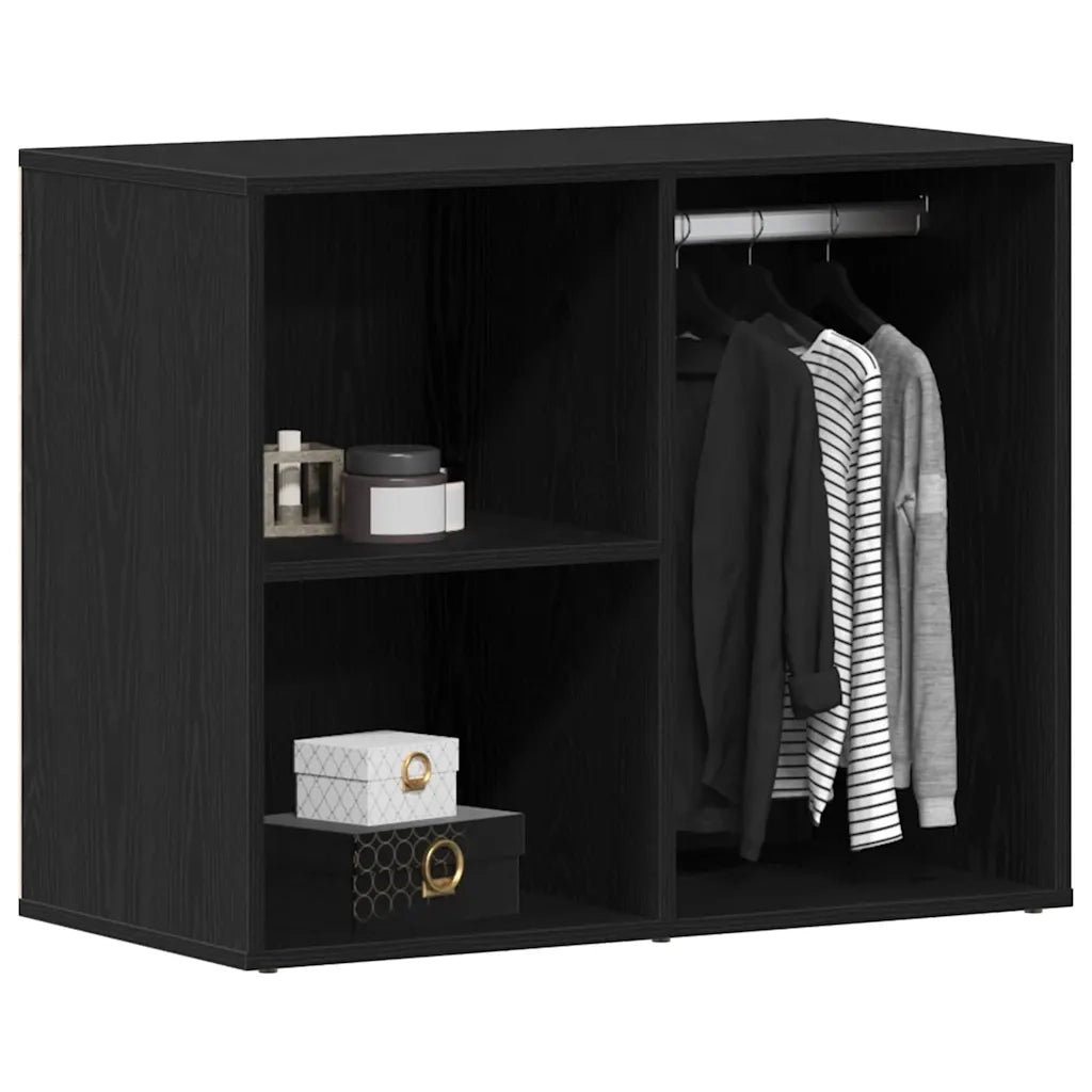 Mobiletto Cosmetico con lo scaffale Rovere Nero 80 x 40 x 65 cm CFW6292071
