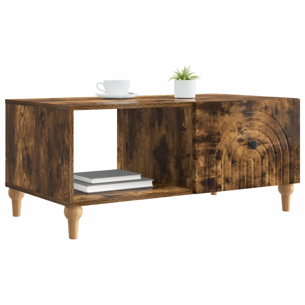 Tavolino da salotto Rovere Fumo 90 x 50 x 40 cm