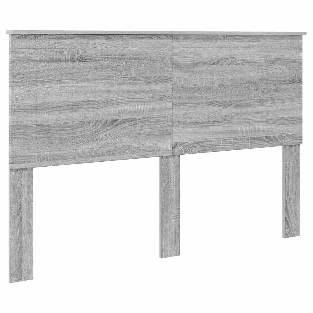 Testiera-Testata-Testiera Decorativa Grigio Sonoma 150 cm Legno multistrato 452807