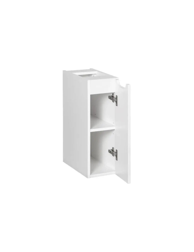 Mobile da bagno VANO – Bianco – L20 × P39 × H57 cm – Da appendere – Bagno