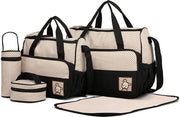 Set di accessori per viaggio - Incluso borsa a mano, borsa per spalle, contenitore per bottiglie e cuscino per sedere